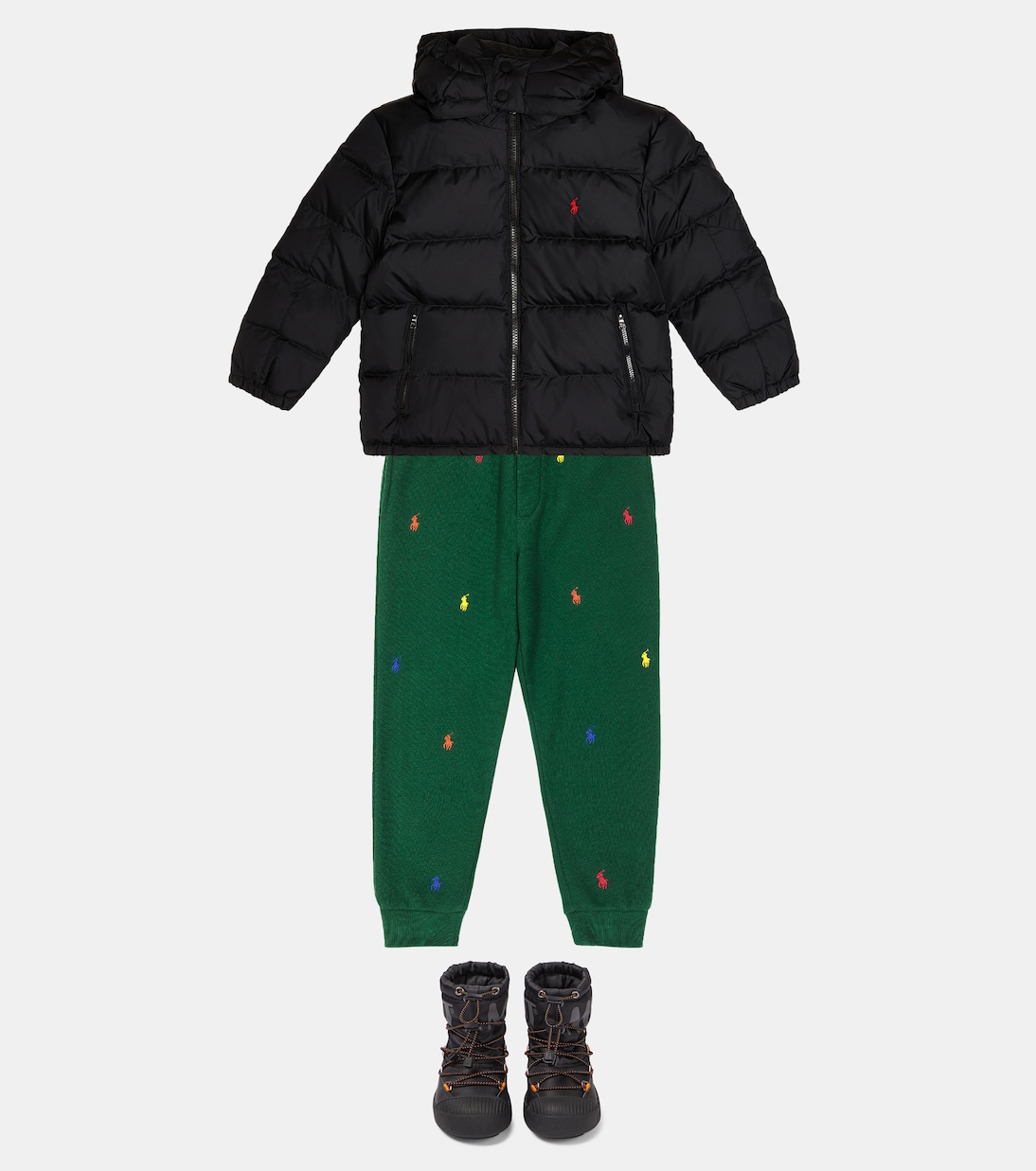 Quilted down jacket | Polo Ralph Lauren Kids