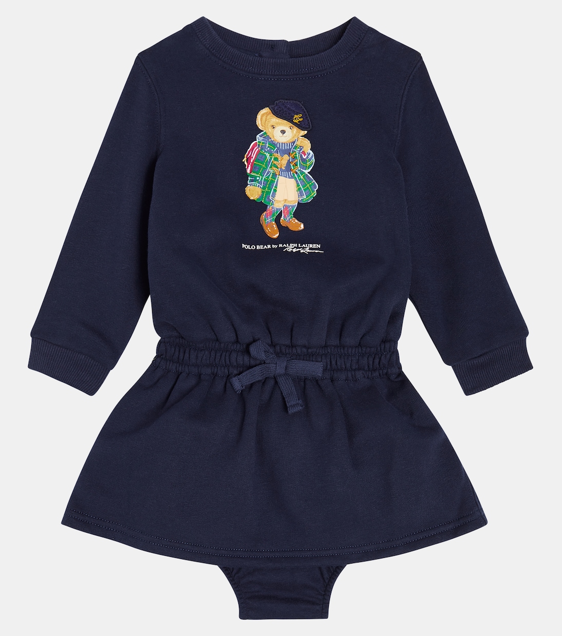 Baby Polo Bear dress and bloomers set | Polo Ralph Lauren Kids