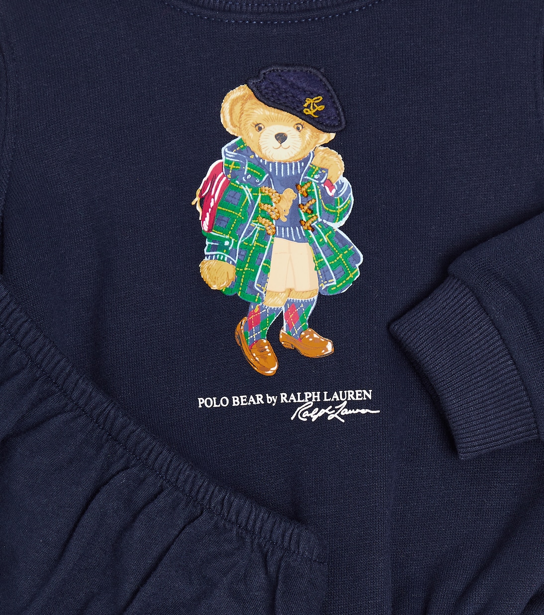 Baby Polo Bear dress and bloomers set | Polo Ralph Lauren Kids