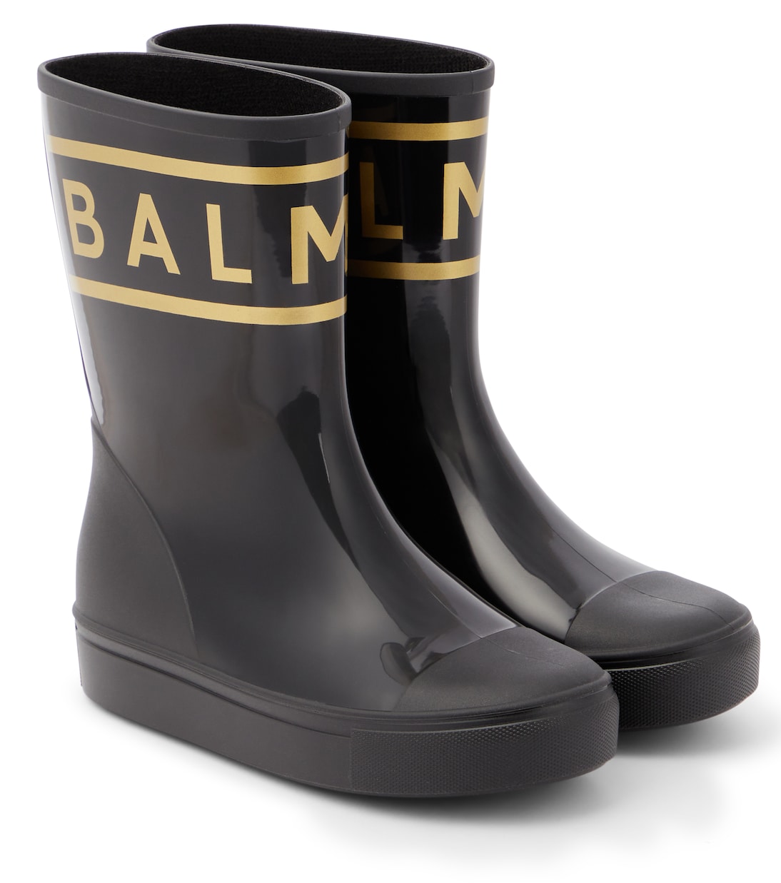 Stivali da pioggia con logo | Balmain Kids