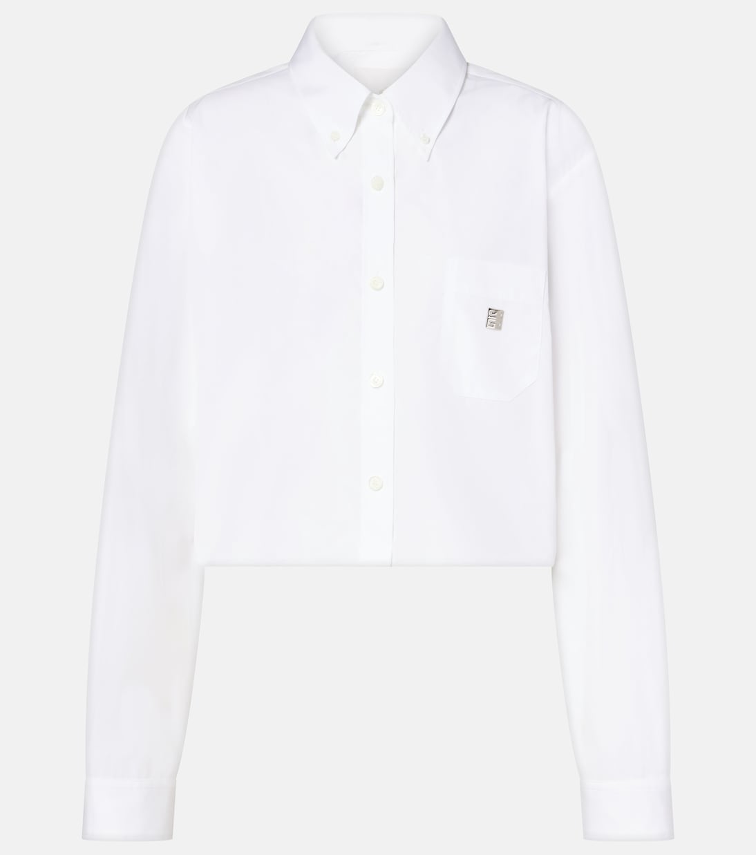 Chemise raccourcie en coton | Givenchy