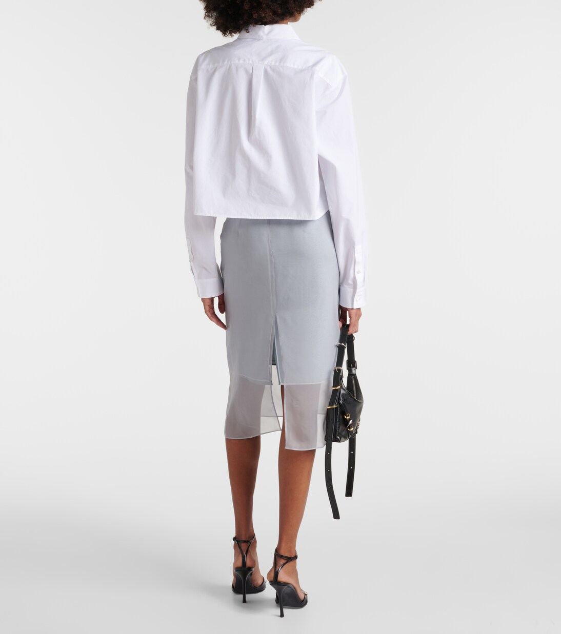 Chemise raccourcie en coton | Givenchy