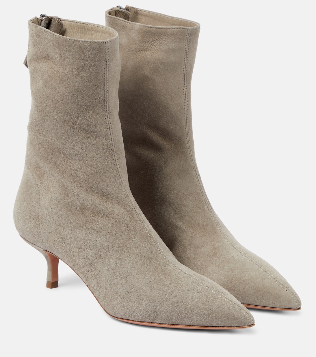 Montmartre 50 suede ankle boots | Aquazzura