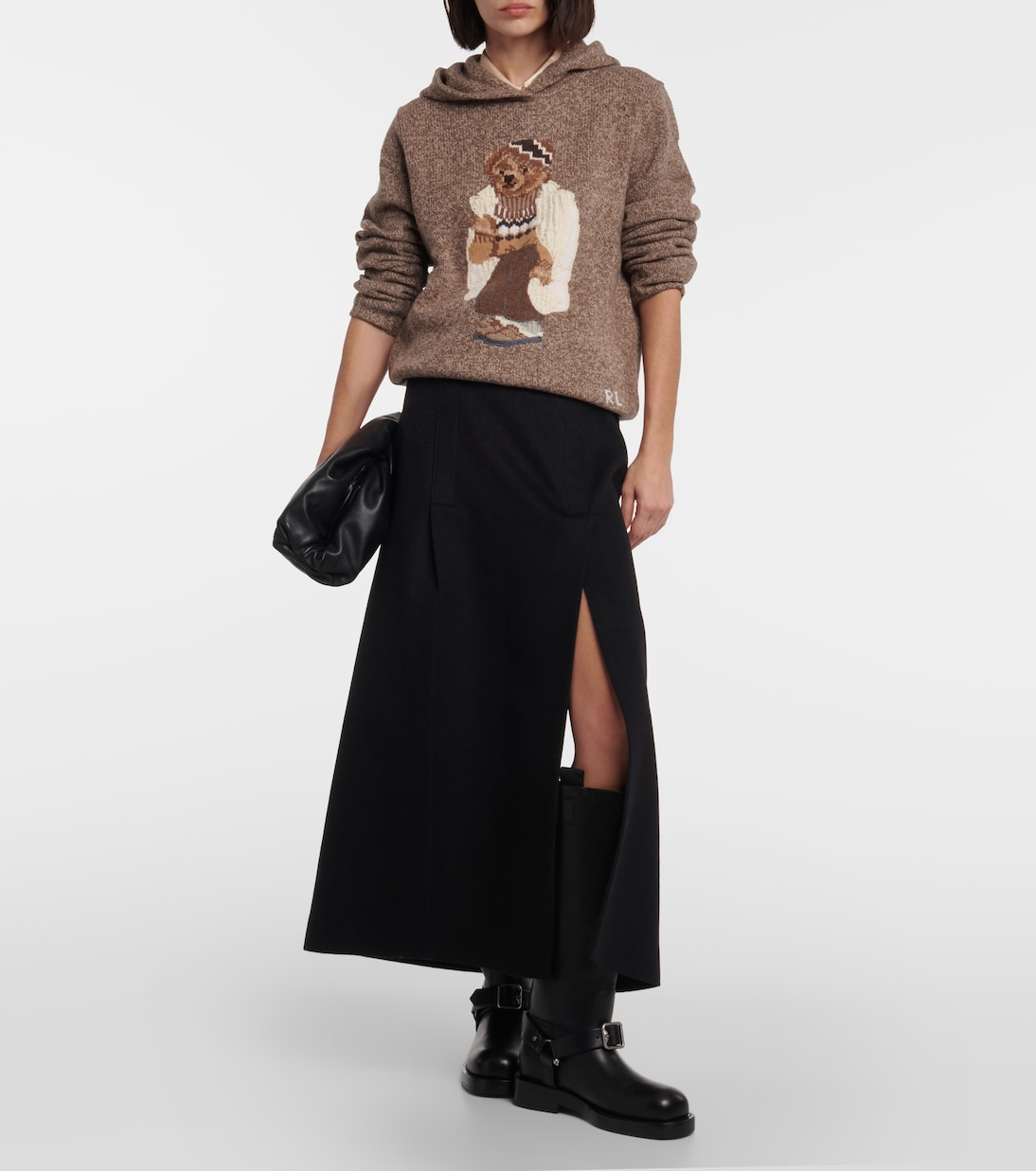 Polo Bear wool and cashmere hoodie | Polo Ralph Lauren