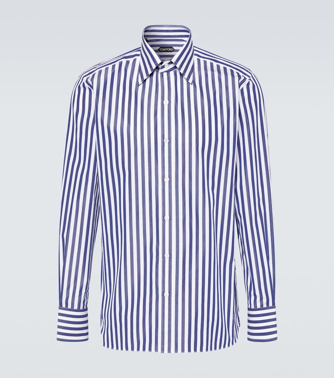 Camisa Grand Bangle de algodón a rayas | Tom Ford