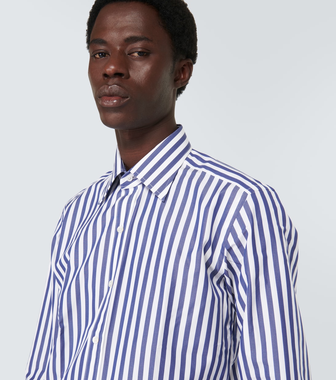 Camisa Grand Bangle de algodón a rayas | Tom Ford