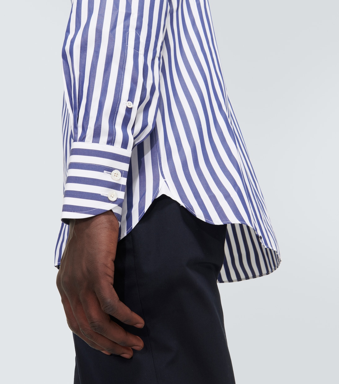 Camisa Grand Bangle de algodón a rayas | Tom Ford