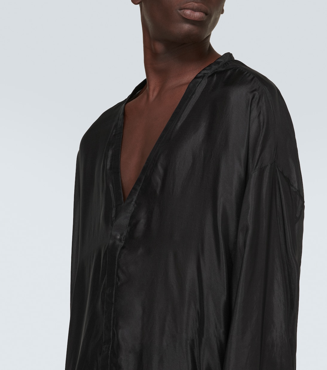 Larry silk shirt | Rick Owens