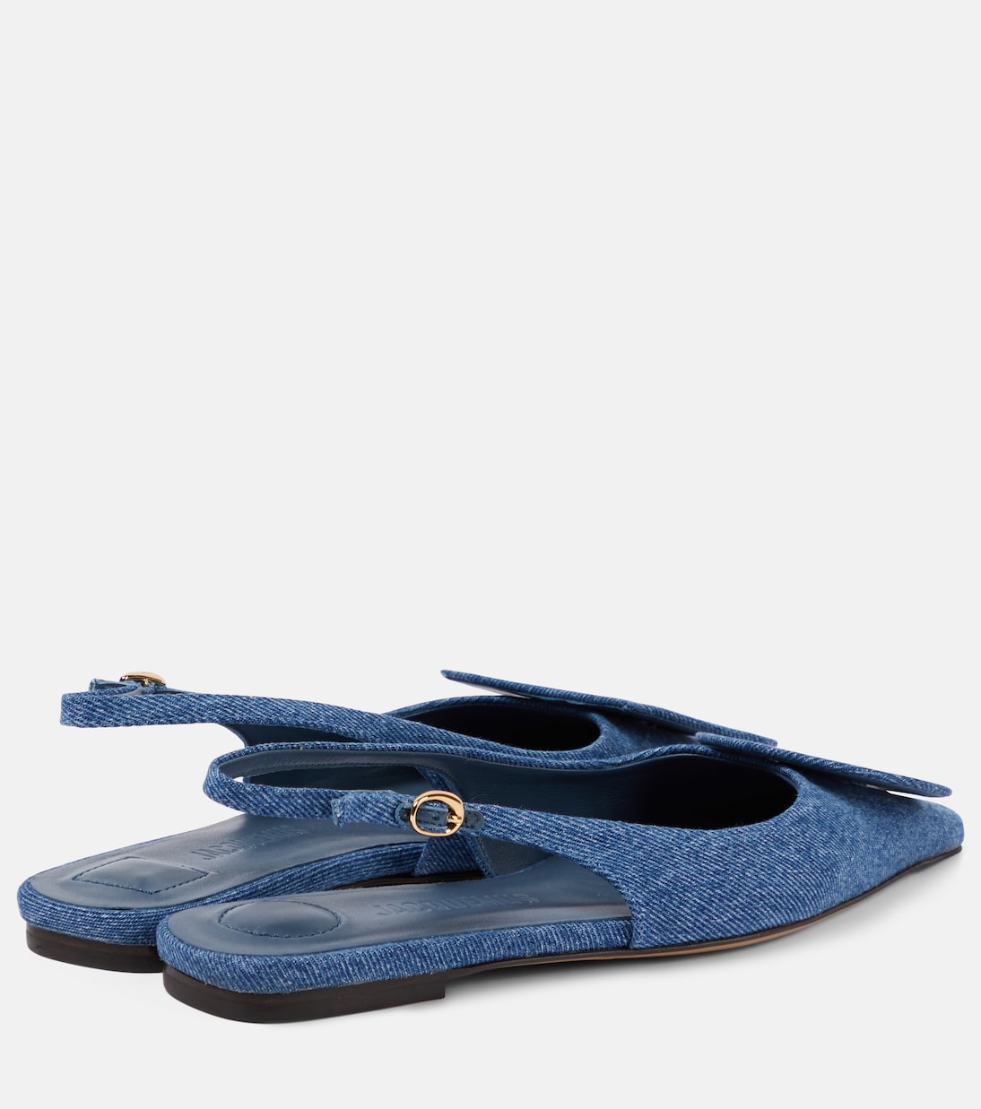 Ballerine slingbacks Duelo Plates in denim | Jacquemus