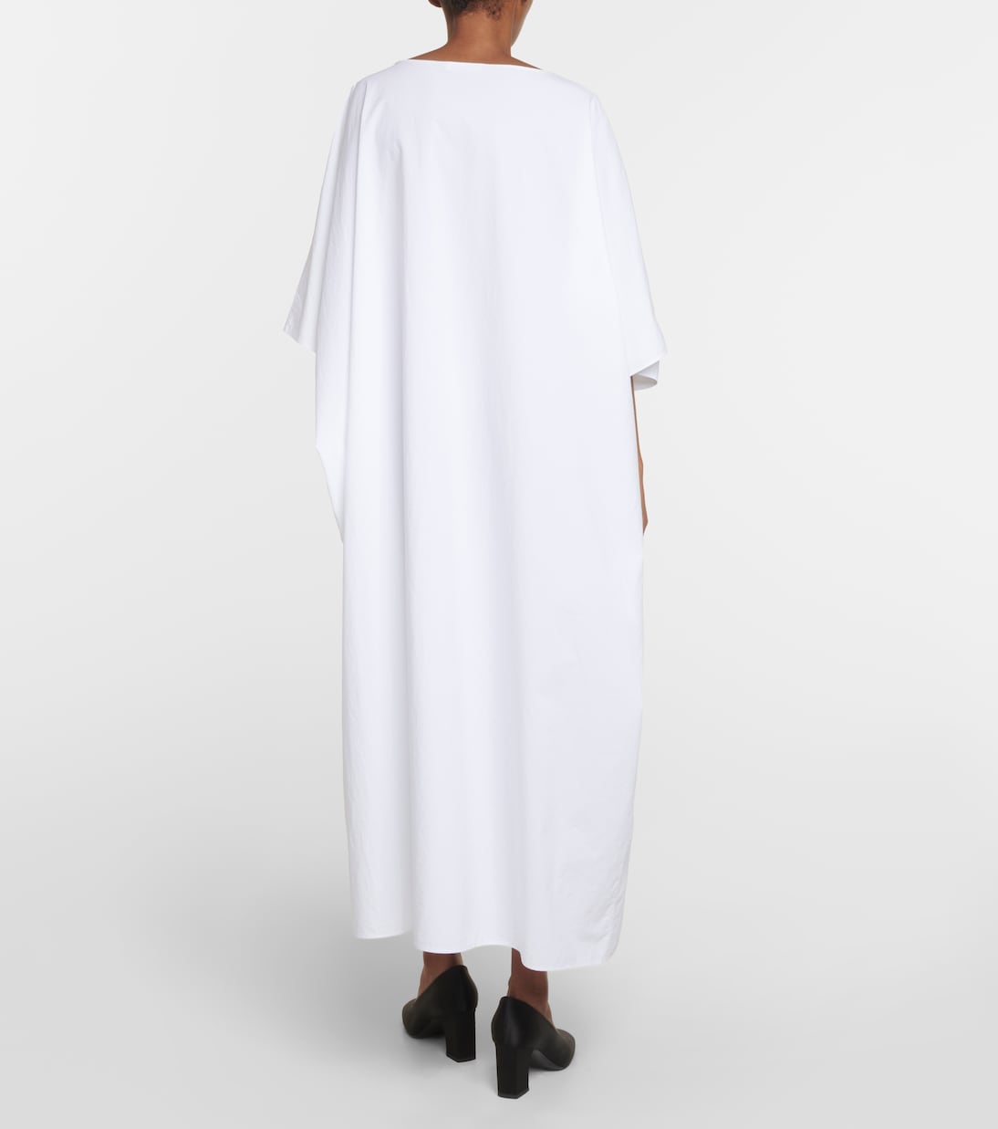 Oversize-Midikleid Isora aus Baumwollpopeline | The Row