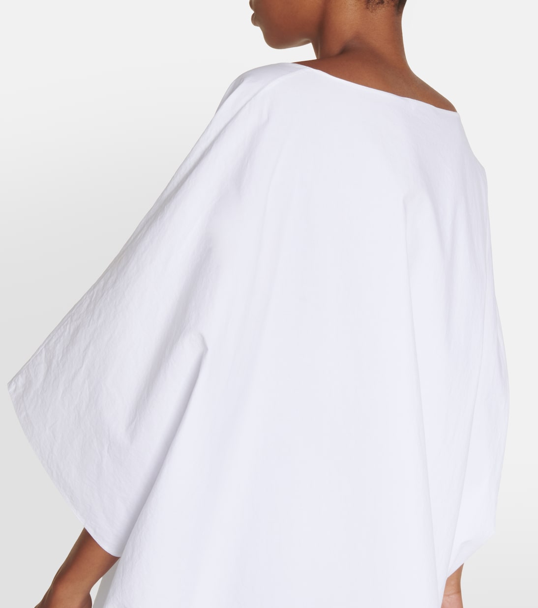 Oversize-Midikleid Isora aus Baumwollpopeline | The Row