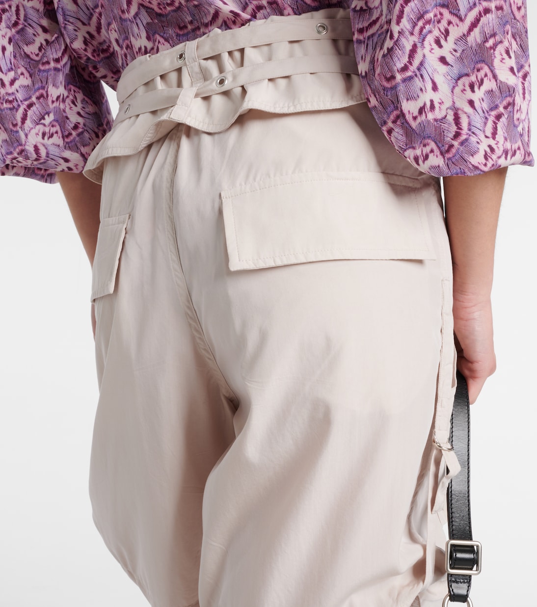 Short cargo Heidi à ceinture | Isabel Marant