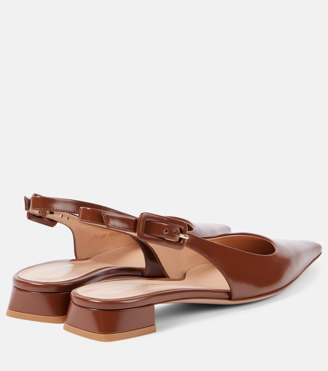 Ballerine slingback in vernice | Gianvito Rossi
