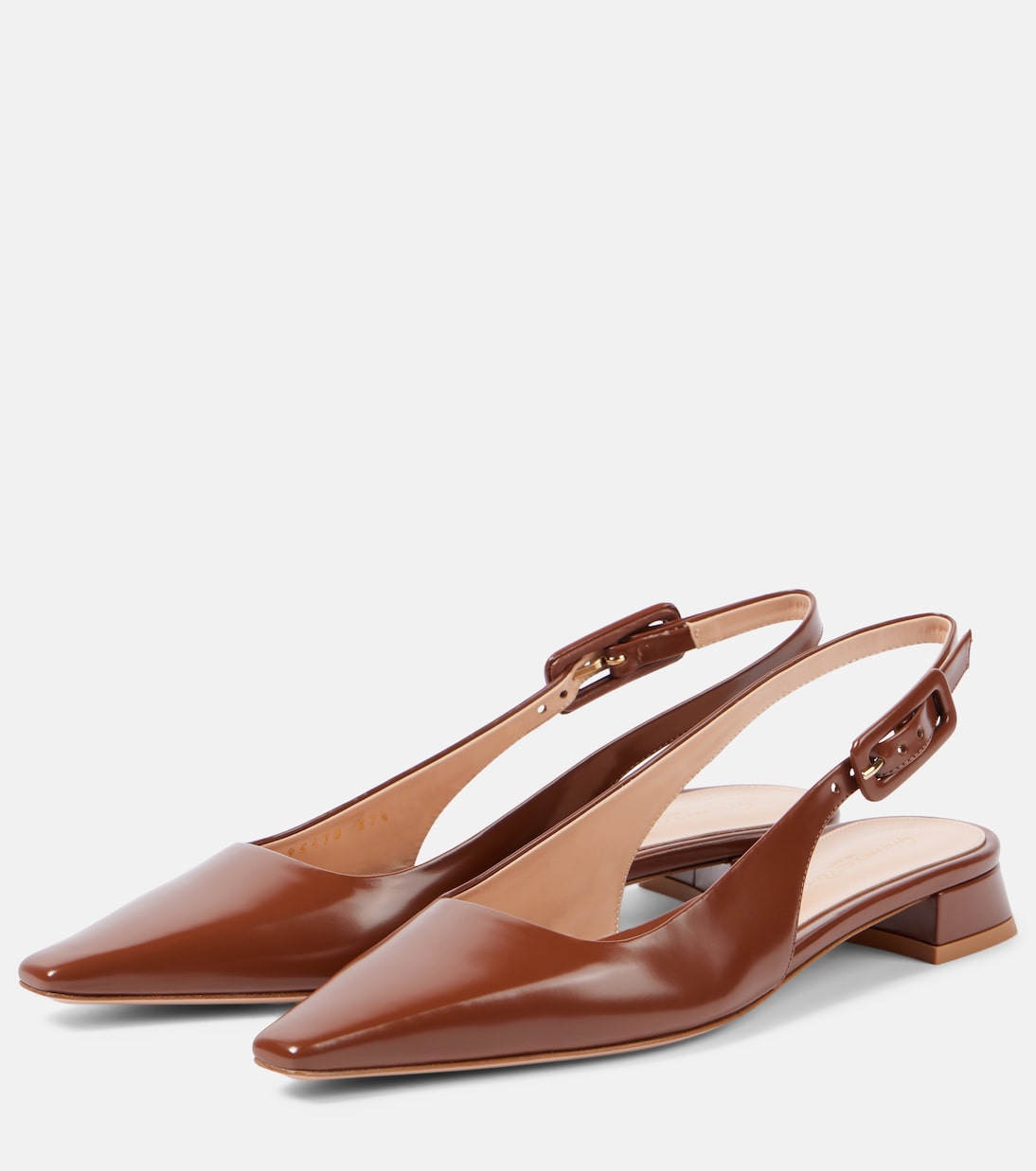 Ballerine slingback in vernice | Gianvito Rossi