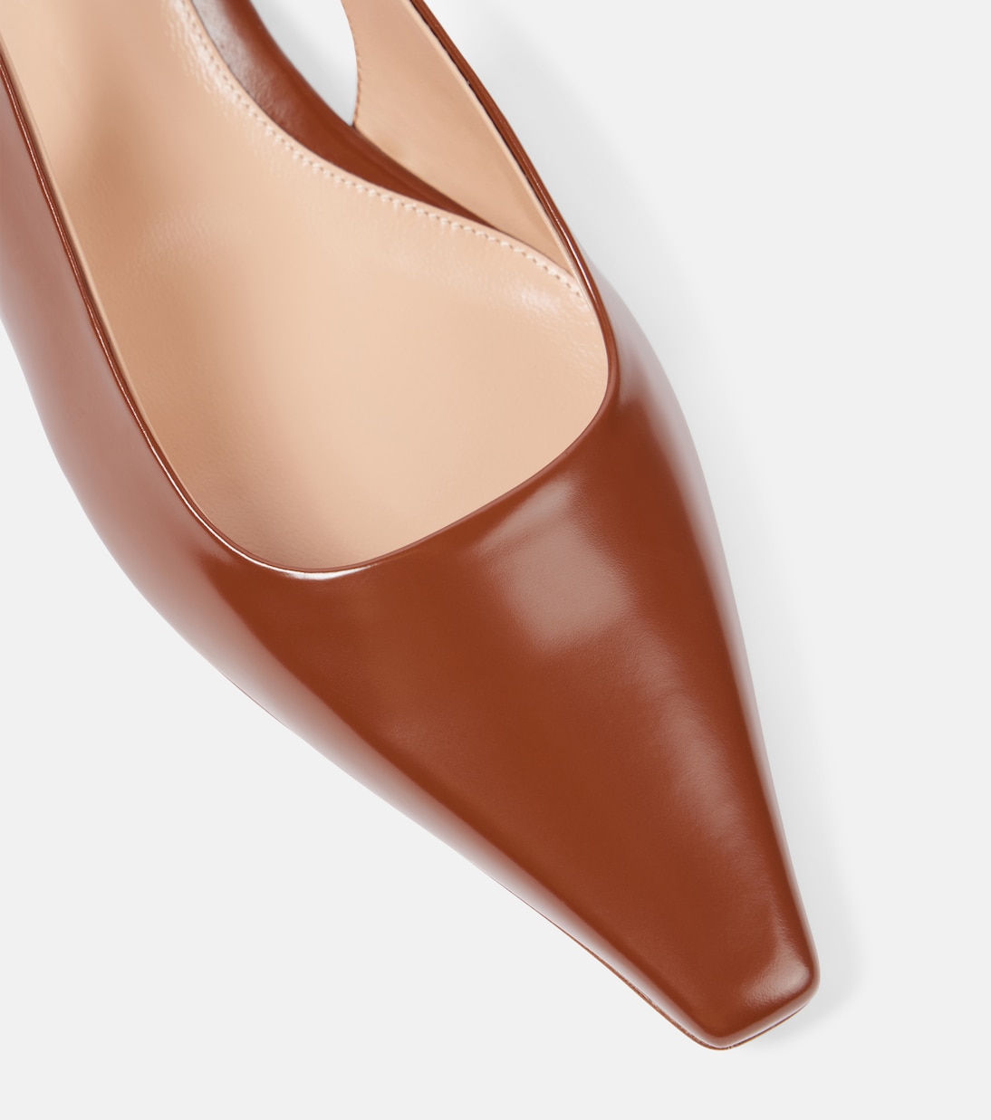 Ballerine slingback in vernice | Gianvito Rossi