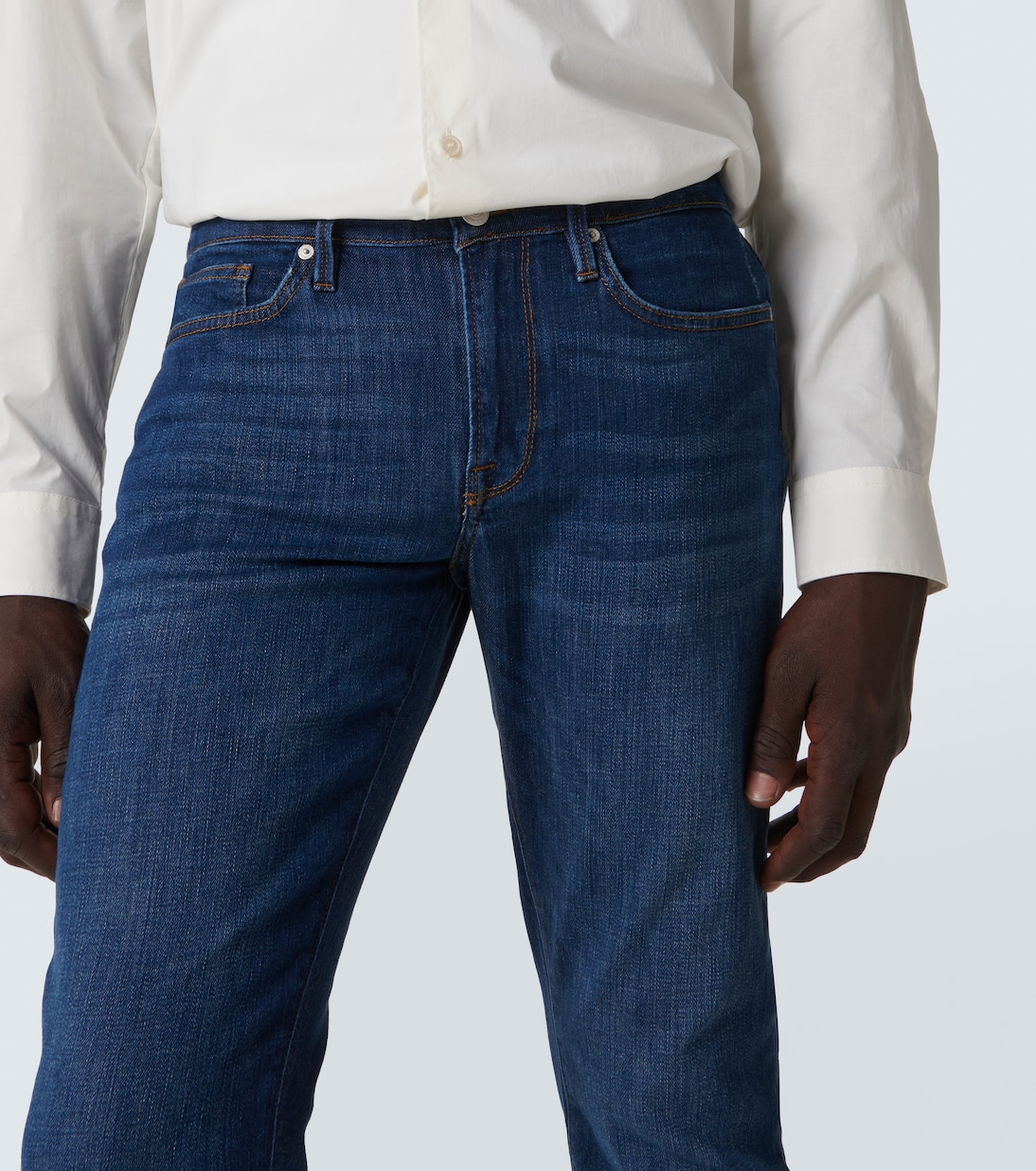 L'Homme mid-rise slim jeans | Frame