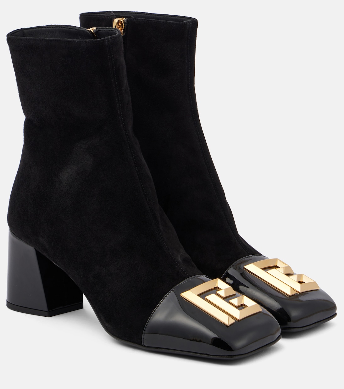 Botines Edna de ante y charol | Balmain