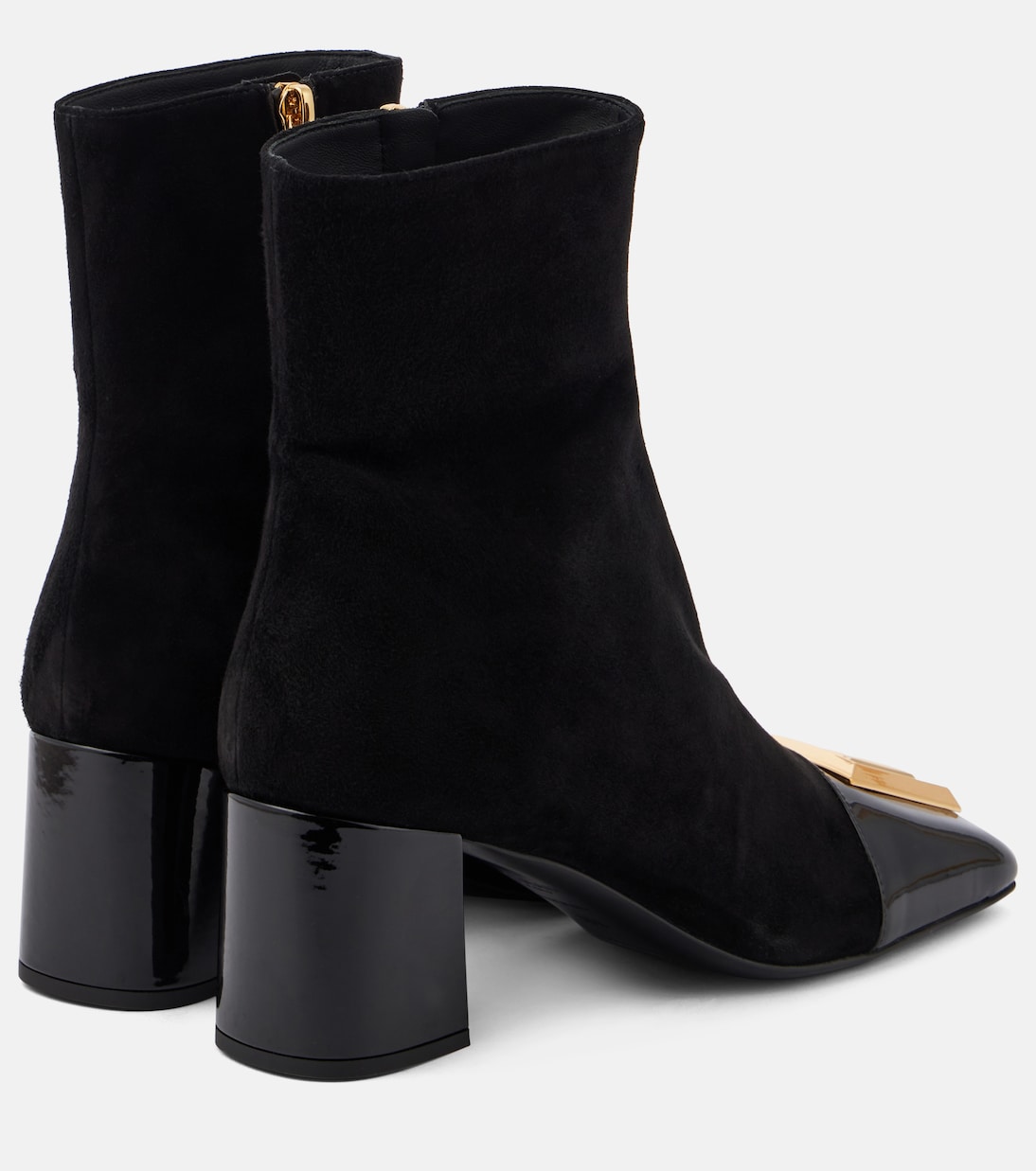 Botines Edna de ante y charol | Balmain