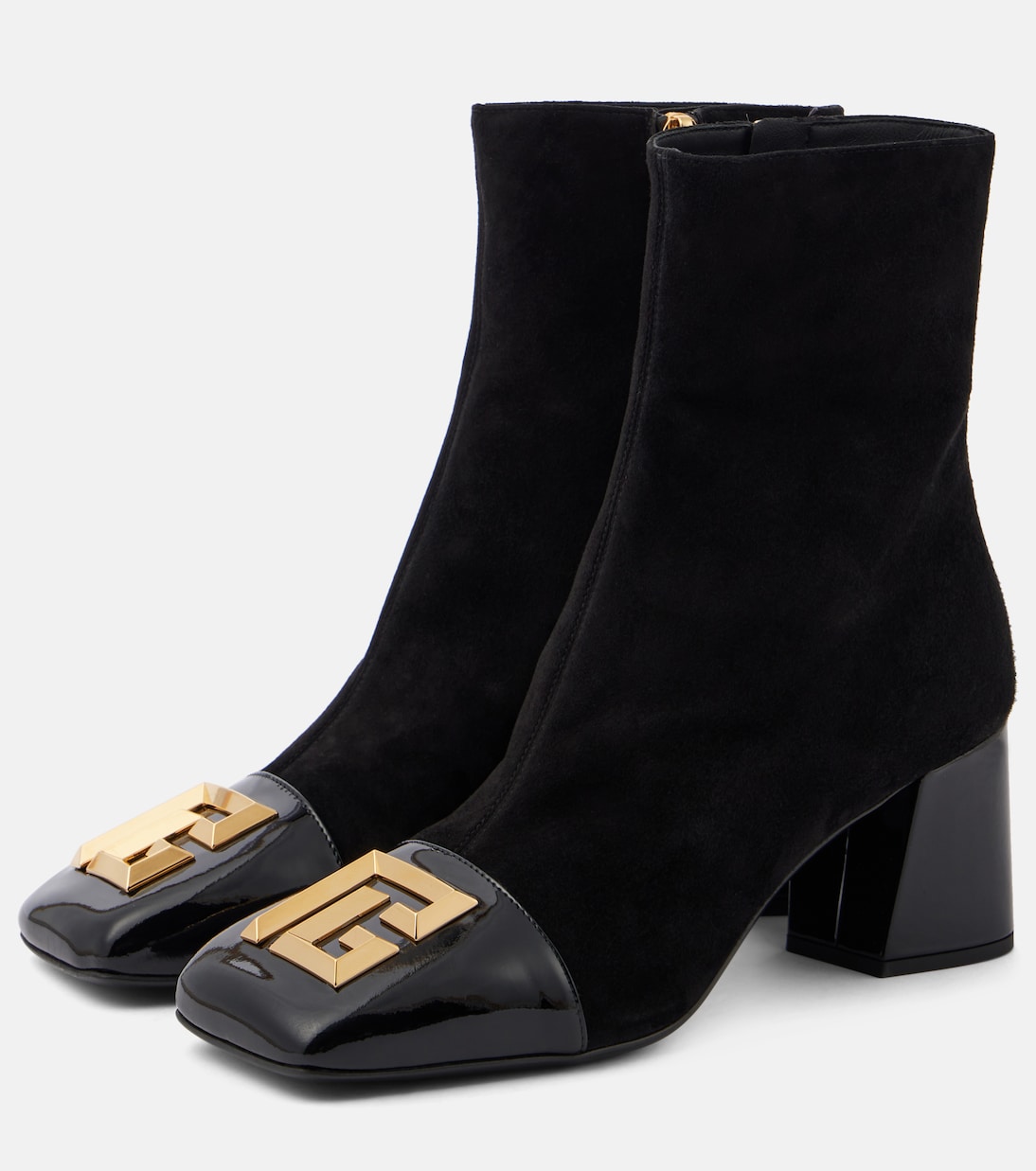 Botines Edna de ante y charol | Balmain