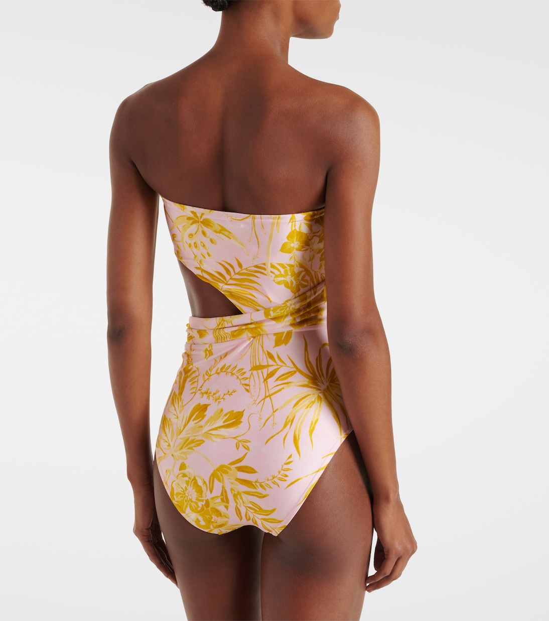 Costume intero Golden Scarf con stampa | Zimmermann