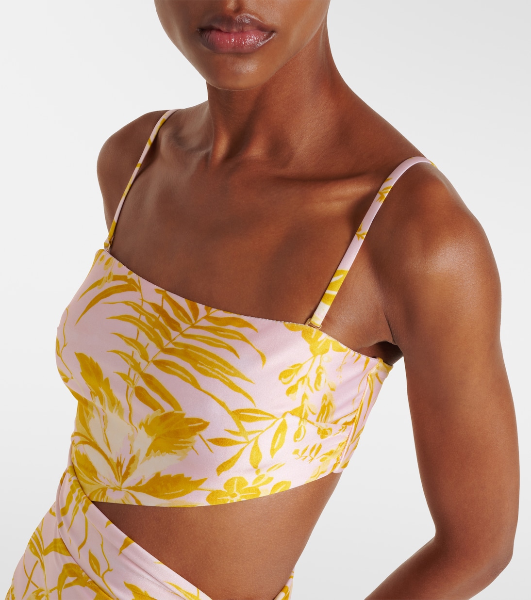 Costume intero Golden Scarf con stampa | Zimmermann