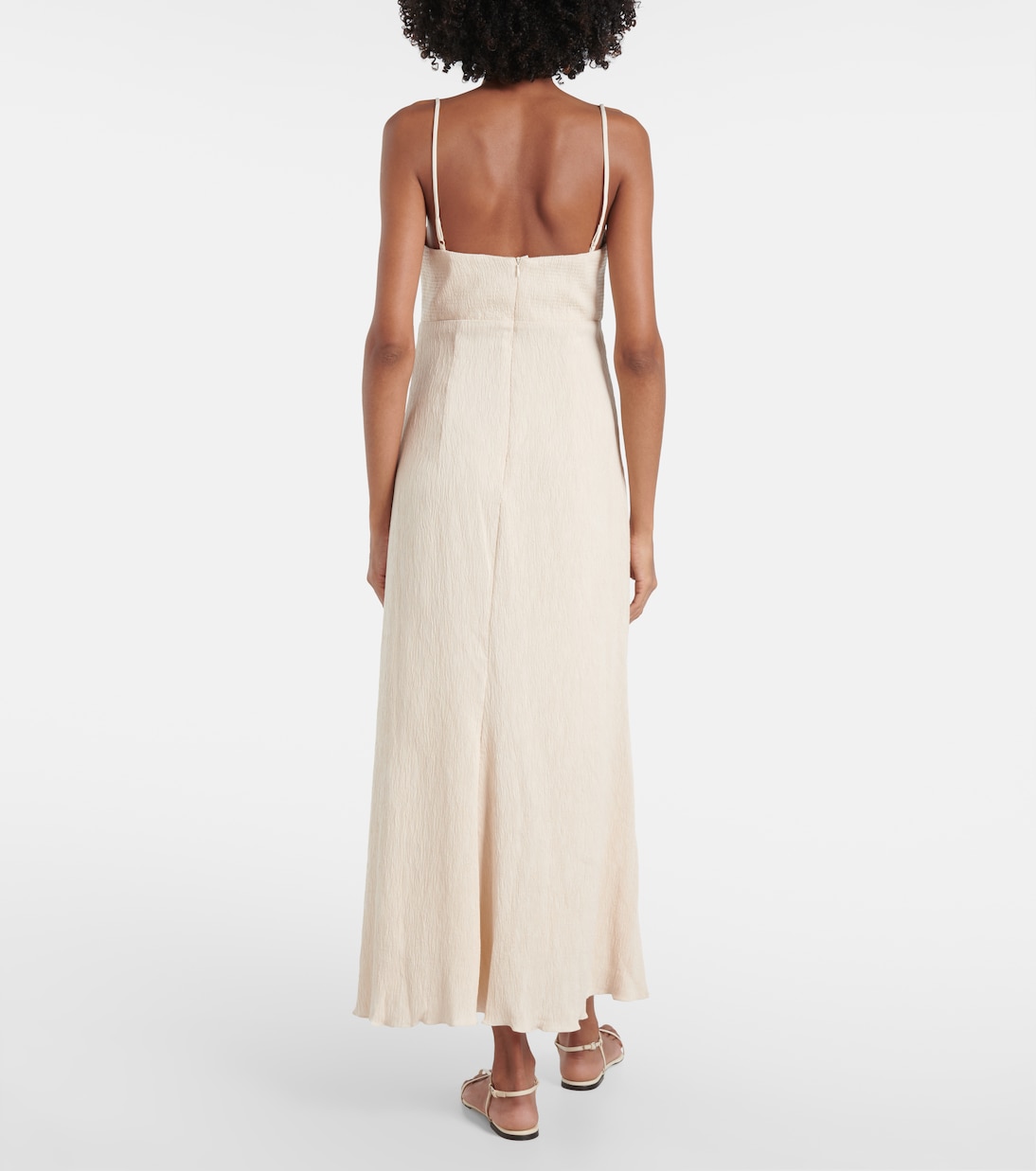 Abito lungo con cut-out | Johanna Ortiz
