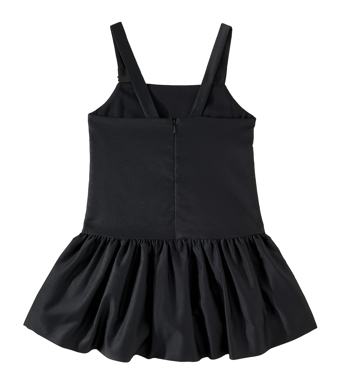 Abito in duchesse con balze | Monnalisa