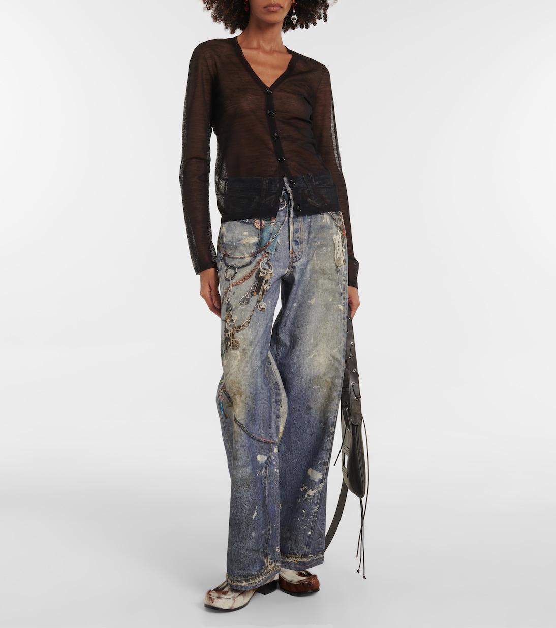 Cárdigan Keru de mezcla de lana | Acne Studios