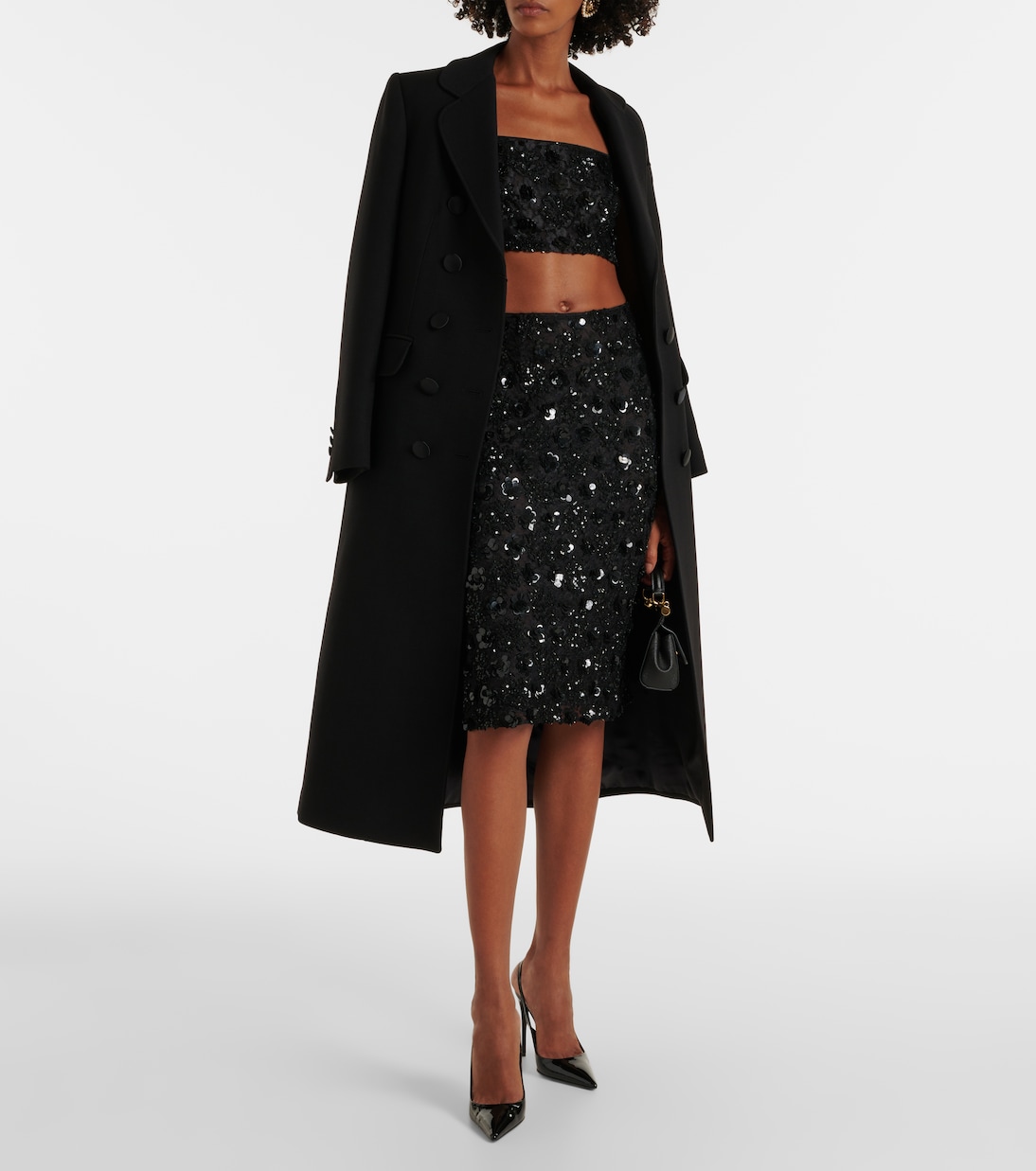 Jupe crayon à sequins | Dolce&Gabbana