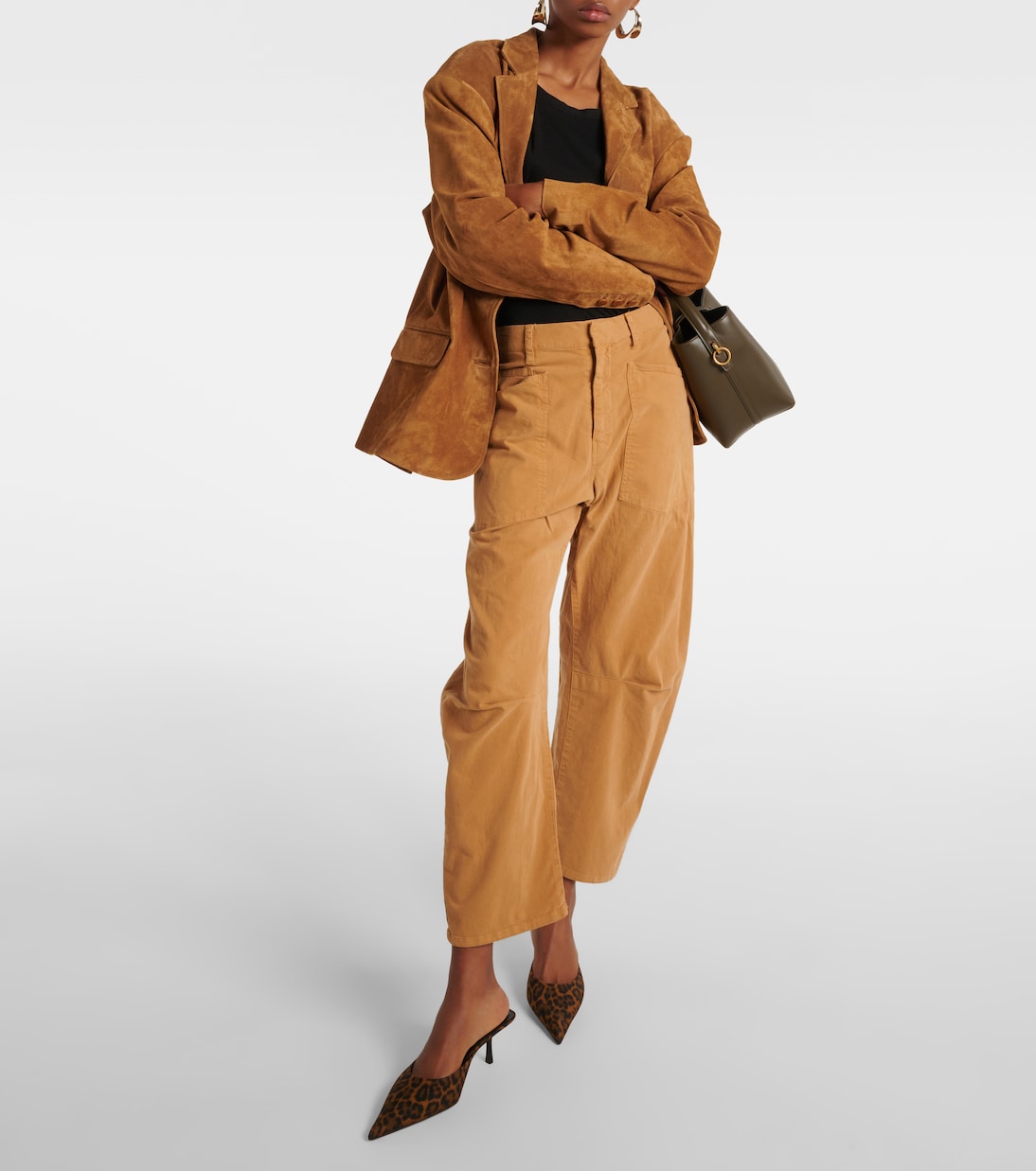 Pantalon cargo Shon en coton | Nili Lotan