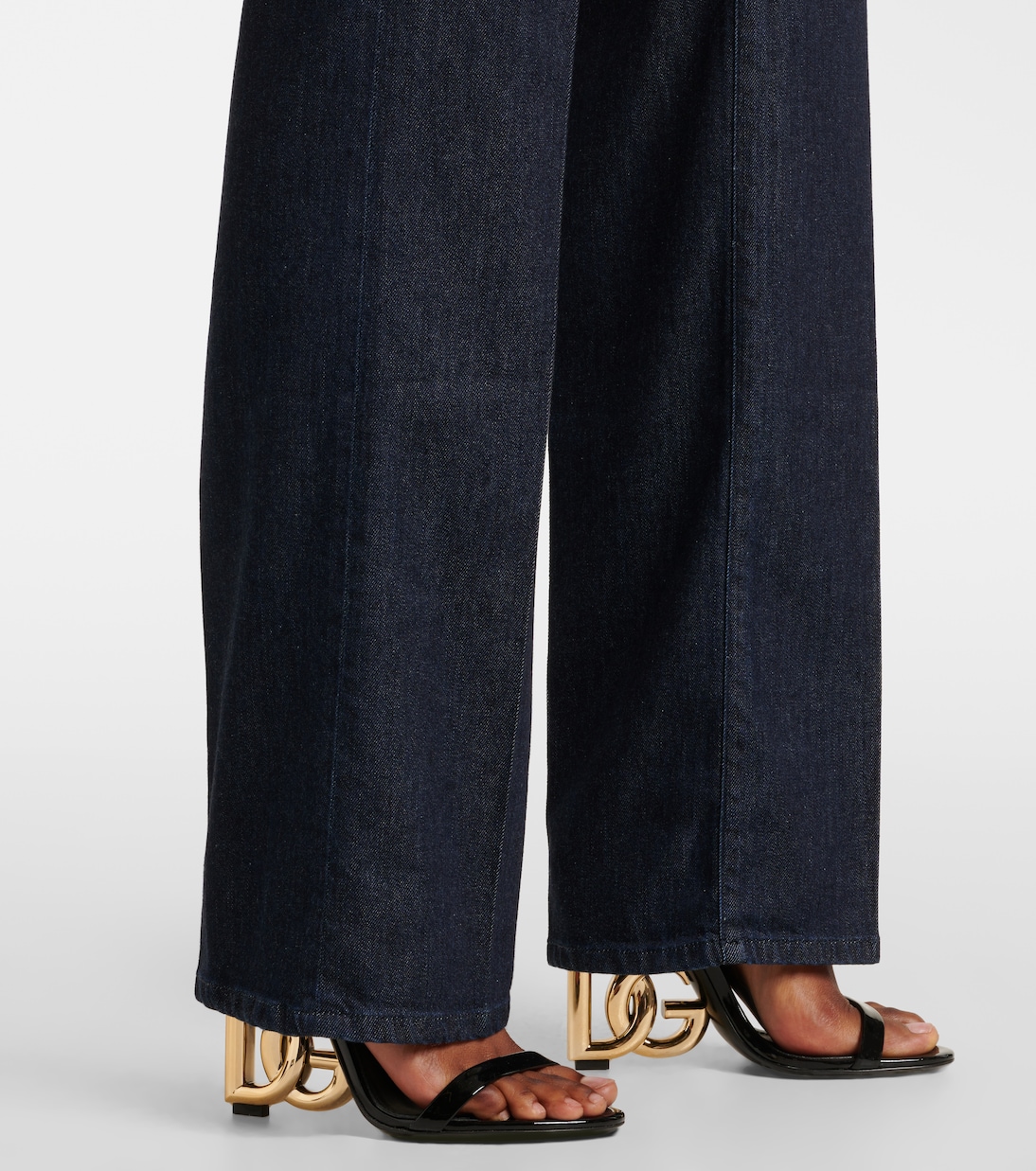 Jeans rectos de tiro alto | Dolce&Gabbana