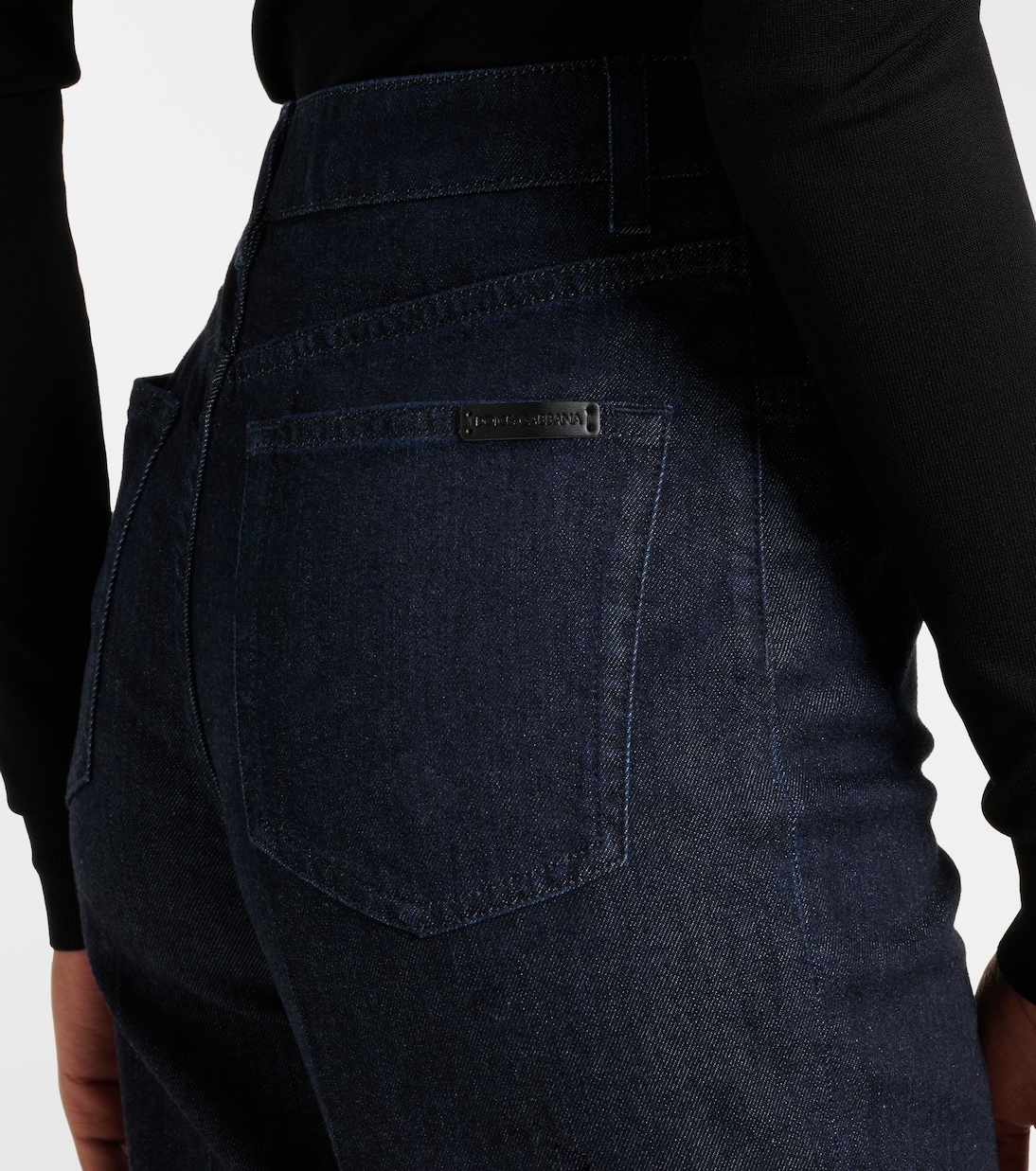 Jeans rectos de tiro alto | Dolce&Gabbana