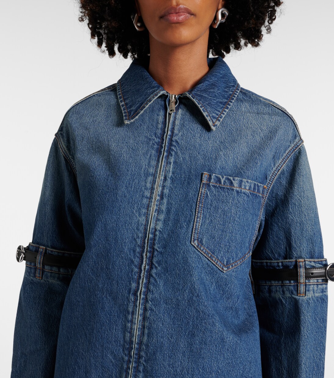 Giacca camicia di jeans oversize | Coperni