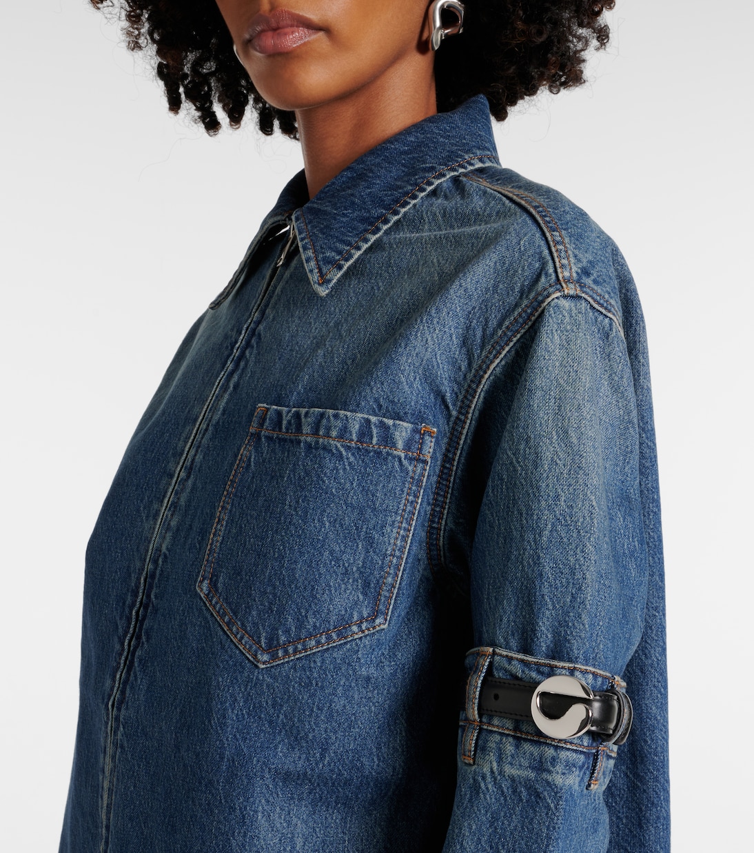 Giacca camicia di jeans oversize | Coperni