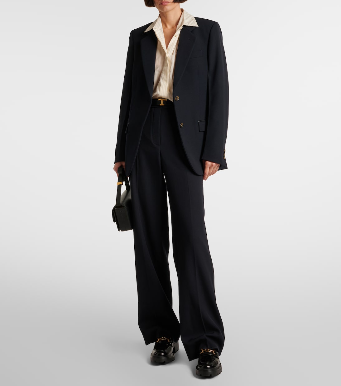 Mocassini in pelle con shearling | Tod's