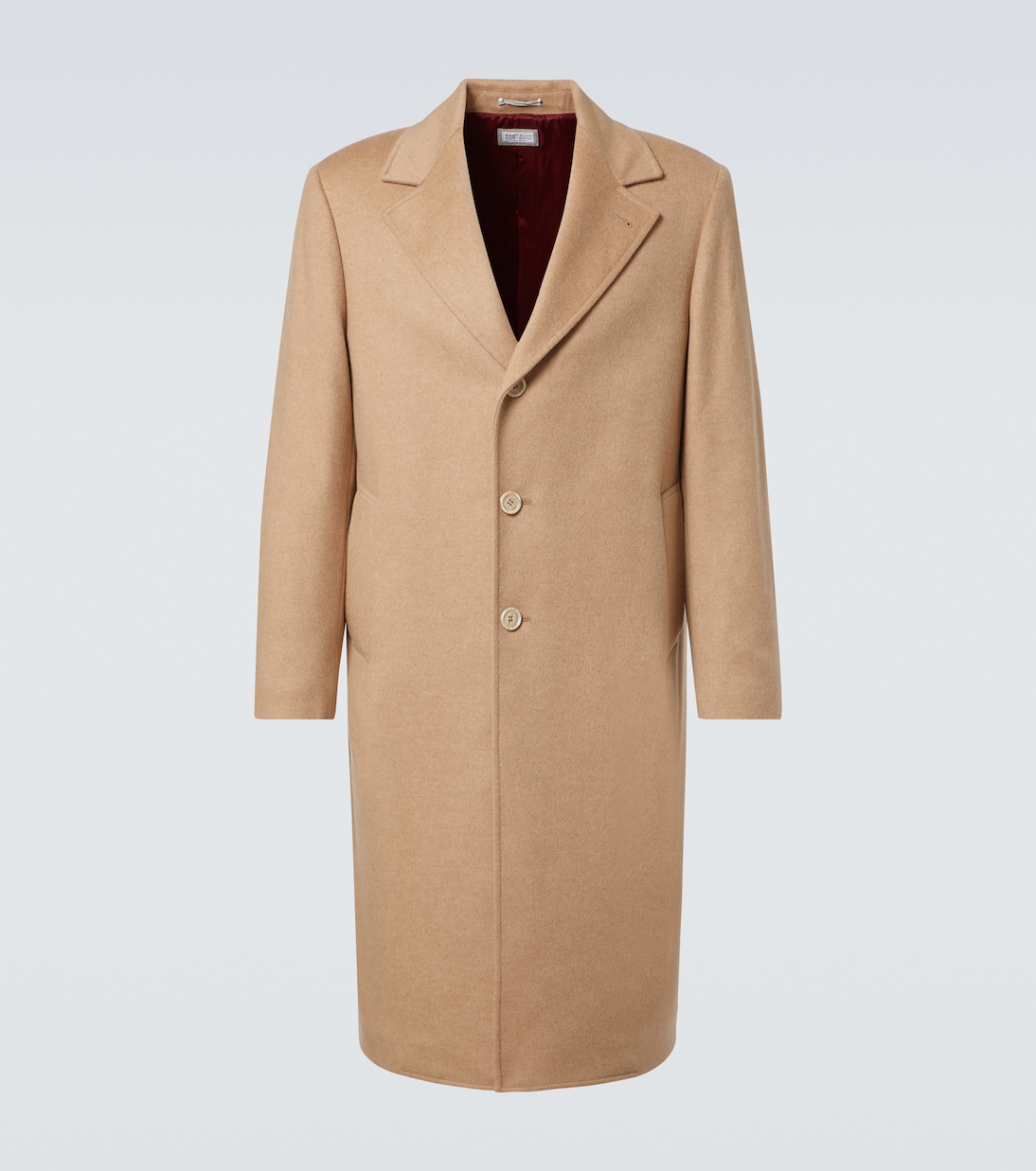 Beaver cashmere and wool coat | Brunello Cucinelli