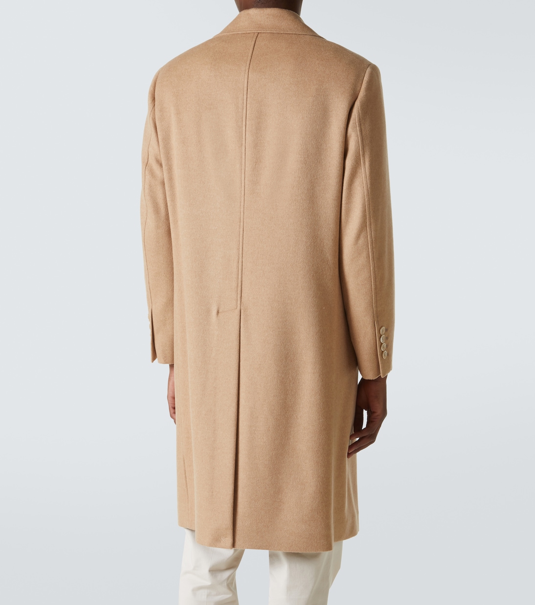 Beaver cashmere and wool coat | Brunello Cucinelli