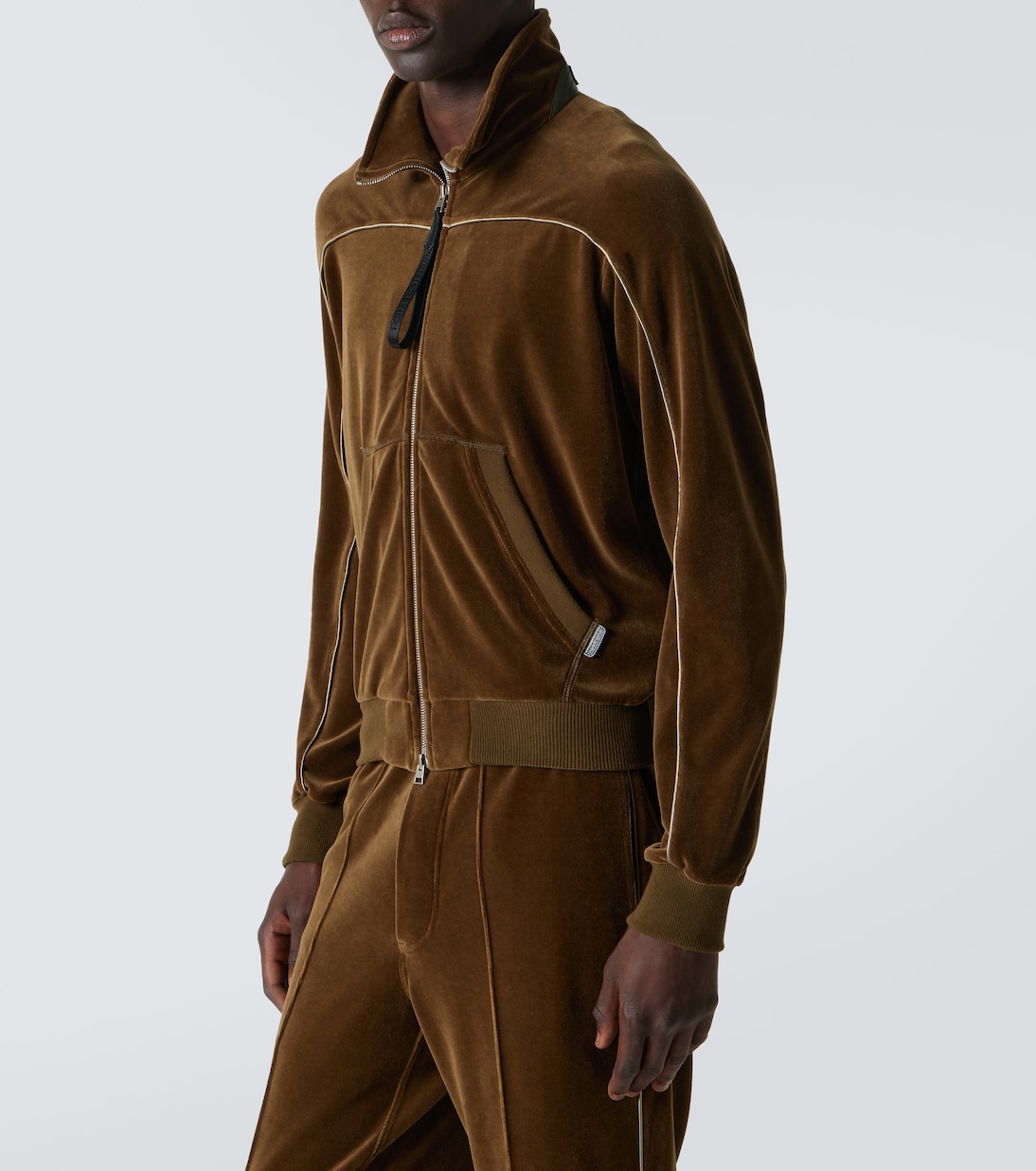 Cotton-blend velvet track jacket | Tom Ford