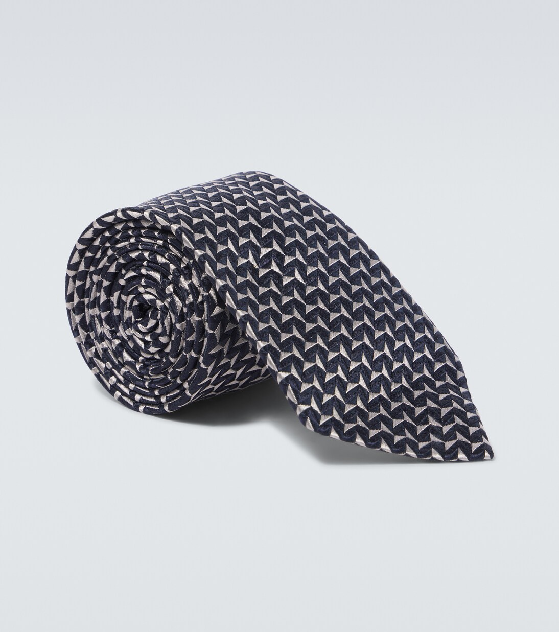 Cravatta in twill di seta | Giorgio Armani