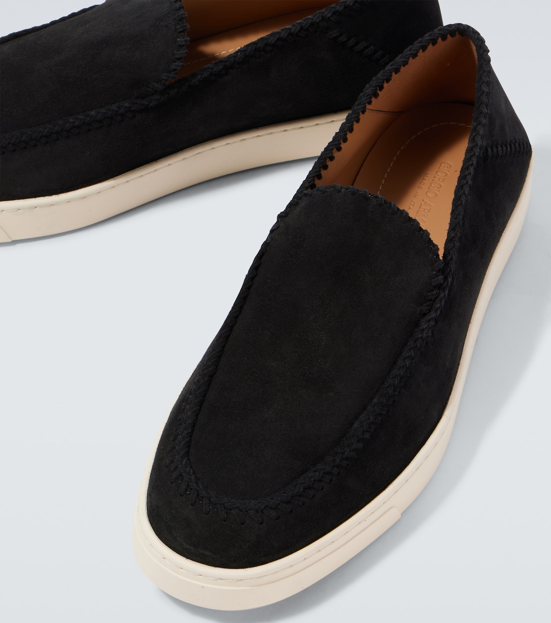 Mocassini in suede | Giorgio Armani