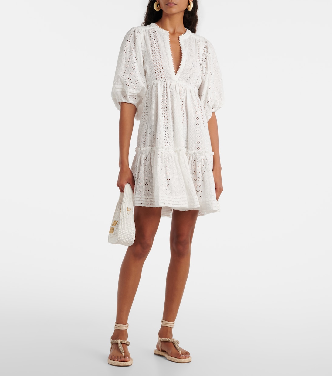 Minikleid Aria aus Baumwolle | Poupette St Barth