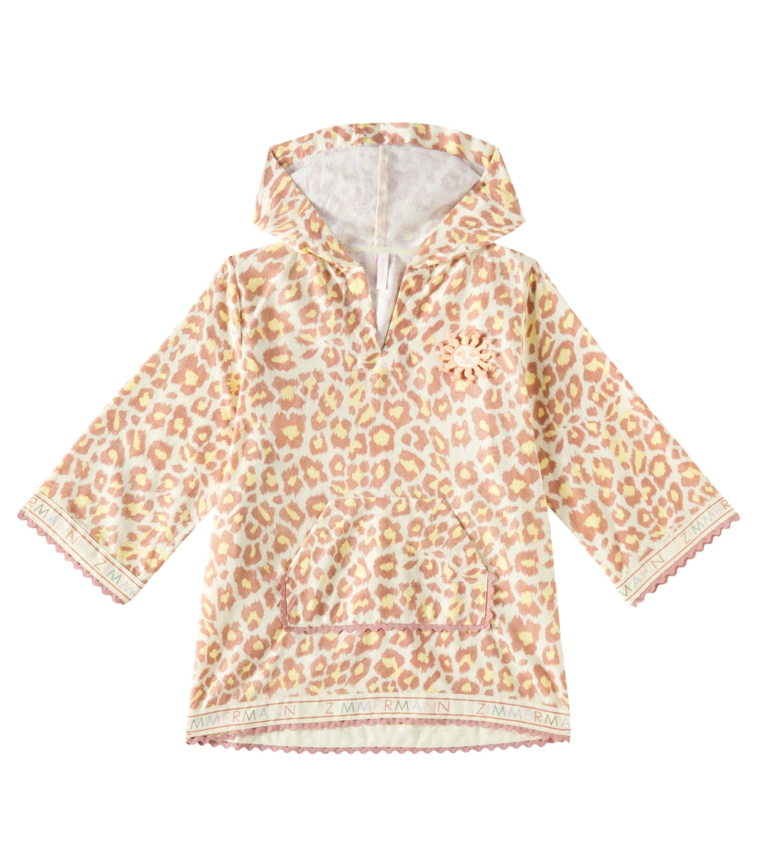 Bedrucktes Kleid Wylie aus Baumwolle | Zimmermann Kids