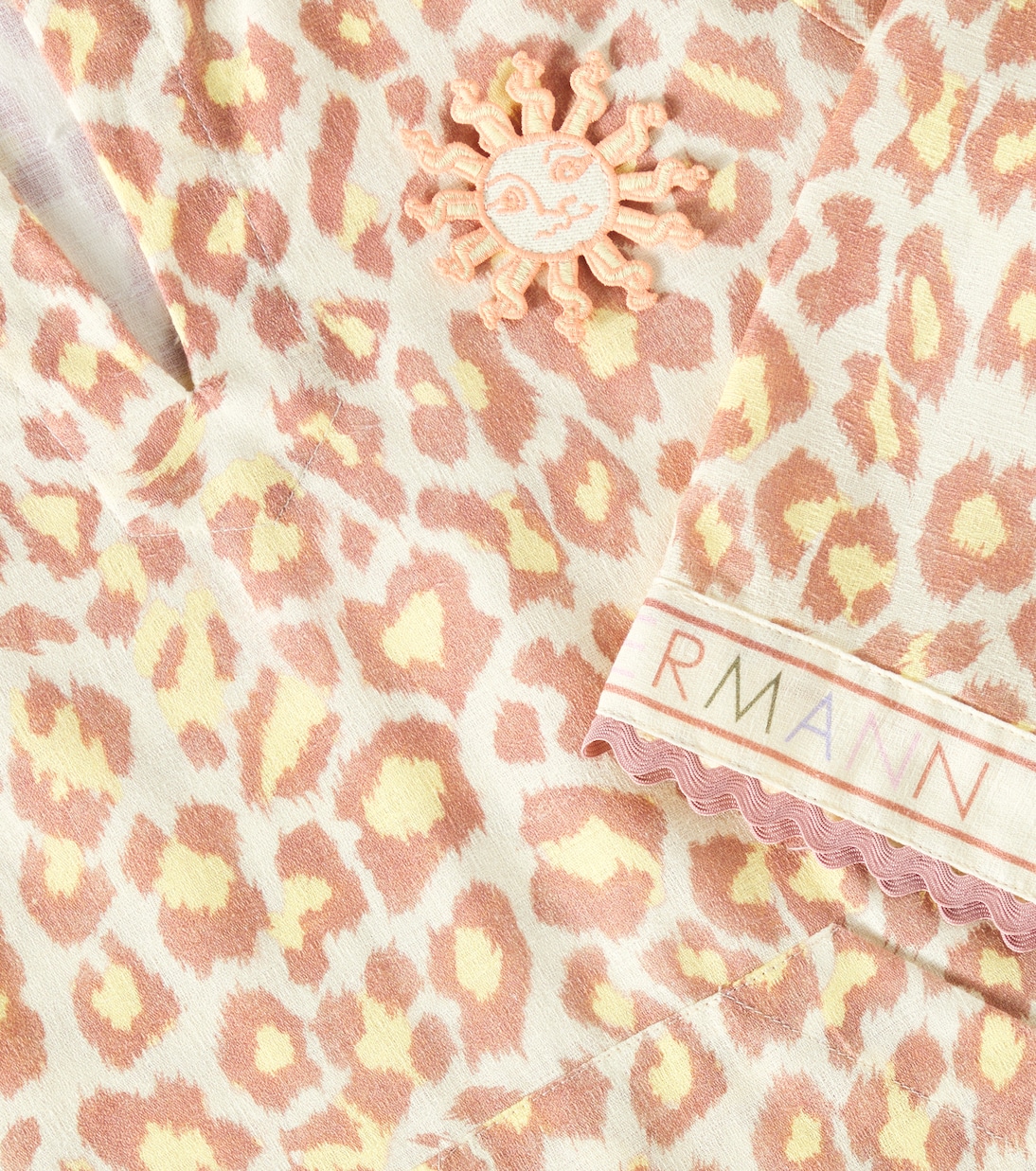 Bedrucktes Kleid Wylie aus Baumwolle | Zimmermann Kids