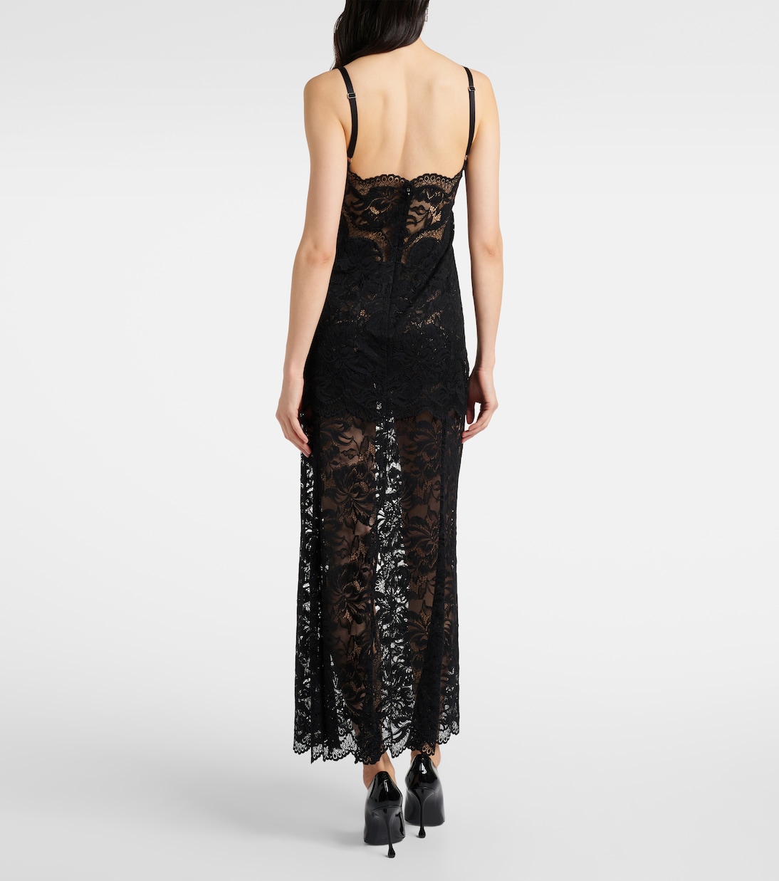 Lace maxi dress | Rabanne