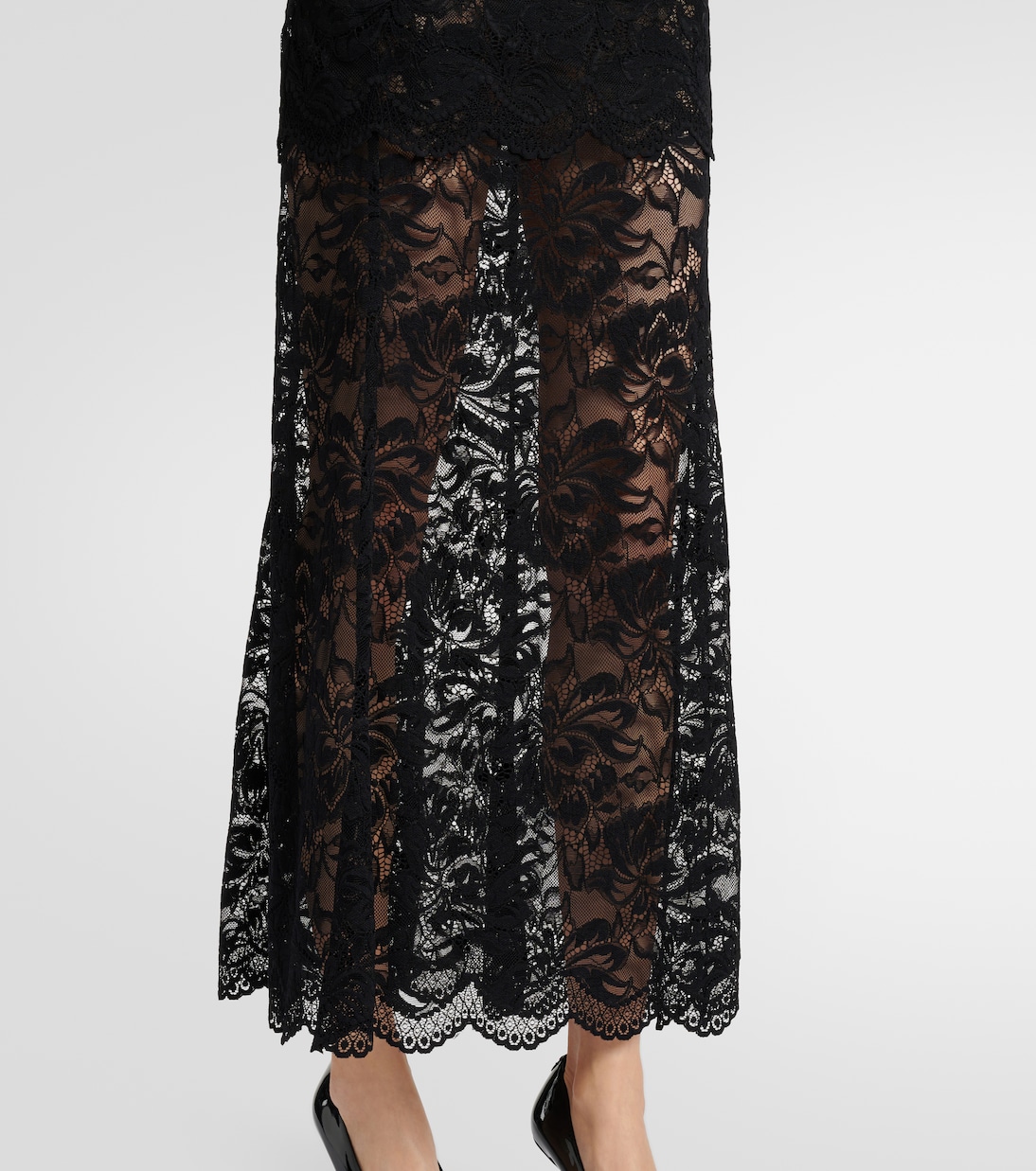 Lace maxi dress | Rabanne