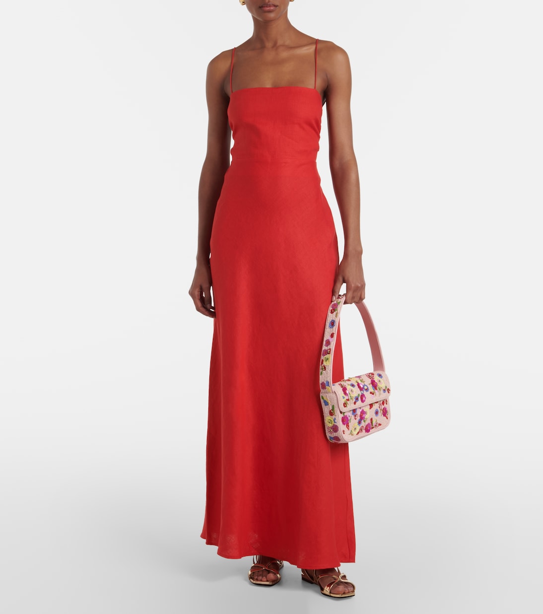 Borsa a spalla Tommy con perline | Staud