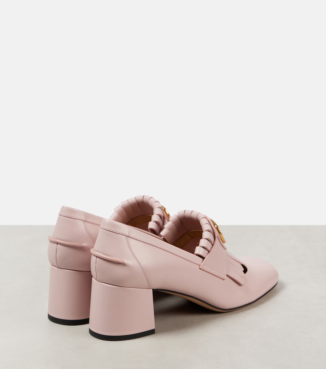 Loafer-Pumps VLogo Signature 55 aus Leder | Valentino Garavani