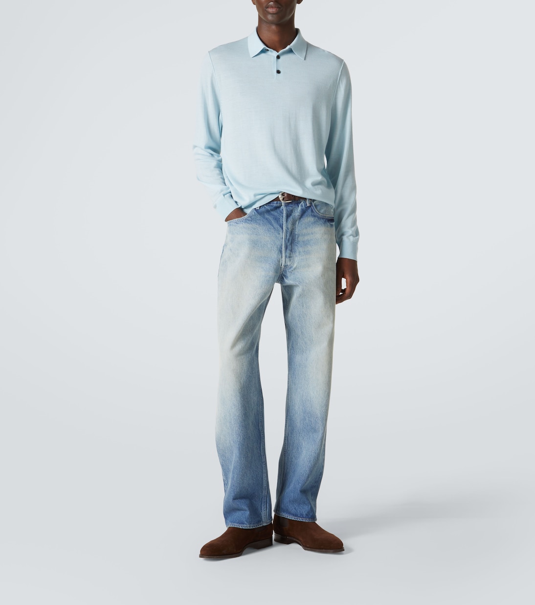Polopullover aus Schurwolle | Allude