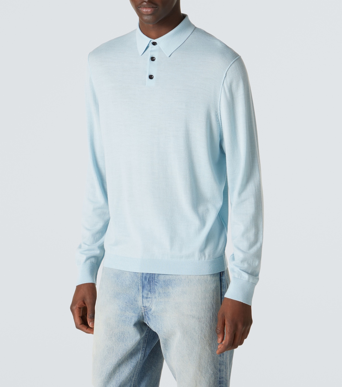 Polopullover aus Schurwolle | Allude