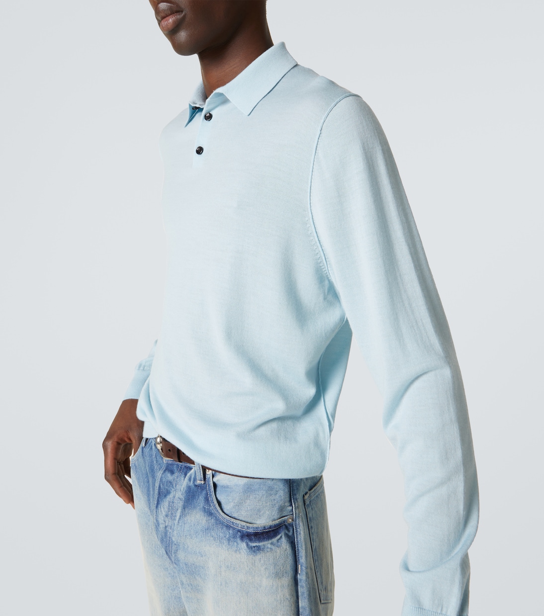 Polopullover aus Schurwolle | Allude